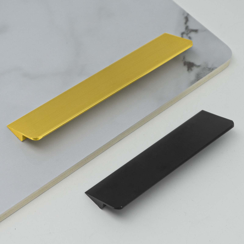Rukohvat od aluminijeve legure za ladice, duga ravna ručka, minimalistički dizajn