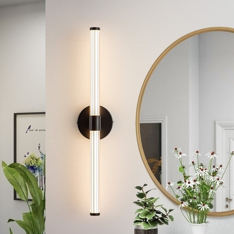 LED akrilna zidna lampa za obalu, otporna na koroziju, 360° osvjetljenje, minimalistički luksuzan dizajn