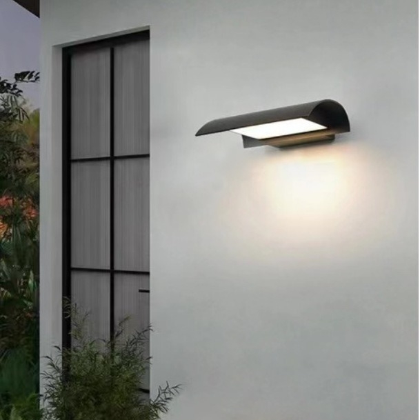 Vanjska LED vodootporna zidna svjetiljka, američki seoski stil, vrhunska i elegantna, dekor za vilu