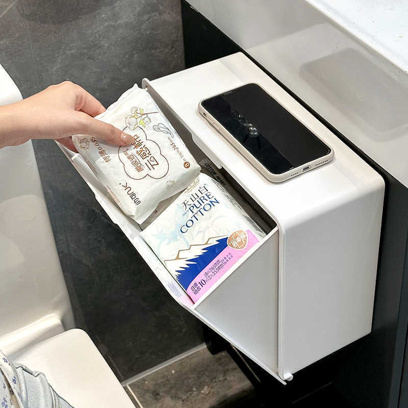 Zidni organizator za higijenske uloške i toaletni papir, bez bušenja
