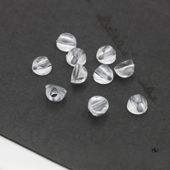 Set od 100 kom DIY dodataka za kosu — plastični konektori za gumice za kosu