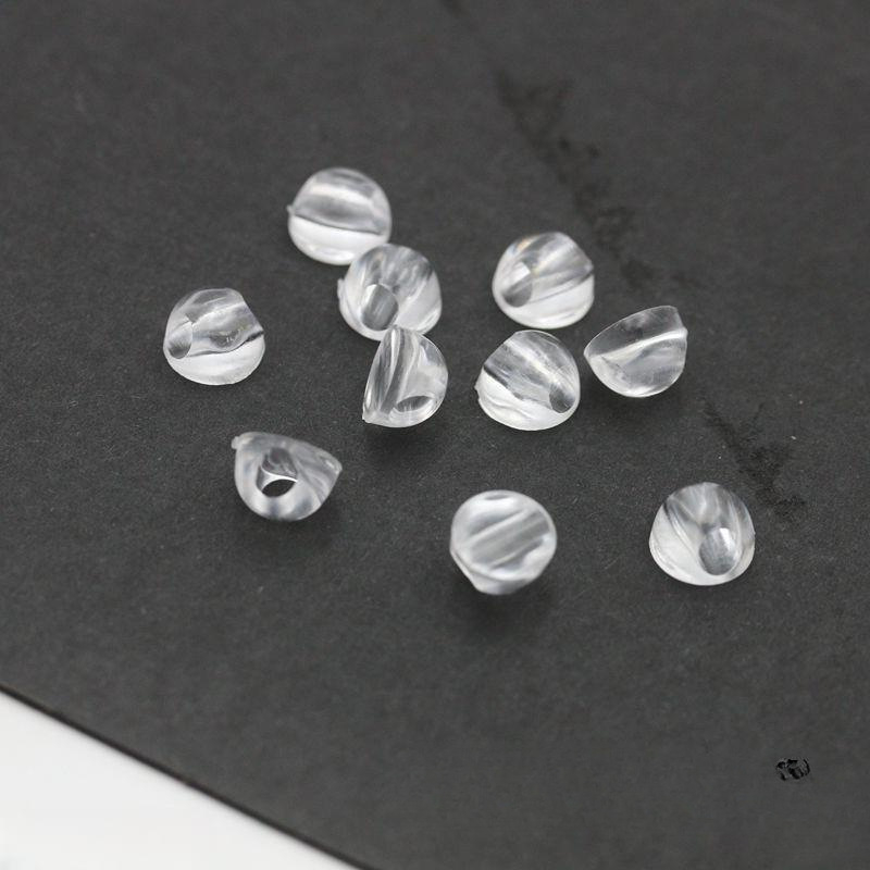 Set od 100 kom DIY dodataka za kosu — plastični konektori za gumice za kosu