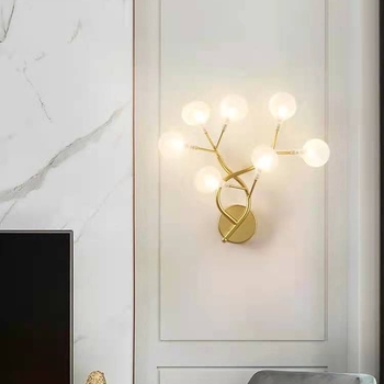 LED zidna lampa za spavaću sobu – nordijski moderni stil, vrhunska kvaliteta, zidna montaža, acrilno sjenilo