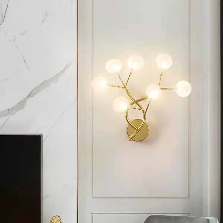 LED zidna lampa za spavaću sobu – nordijski moderni stil, vrhunska kvaliteta, zidna montaža, acrilno sjenilo
