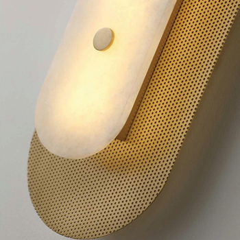 Zidna svjetiljka s kristalnim sjenilom, nordijski stil, 220V LED, pogodna za hotele, hodnike i spavaće sobe.