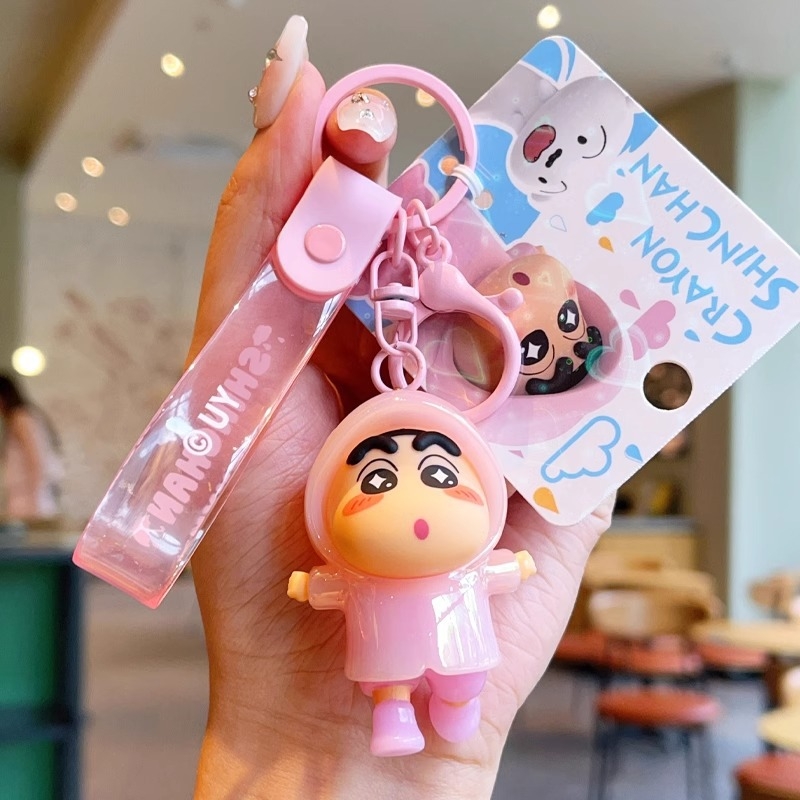 Nova licencirana Shin-chan serija: PVC figurica, privjesak za ključeve i privjesak za ruksak