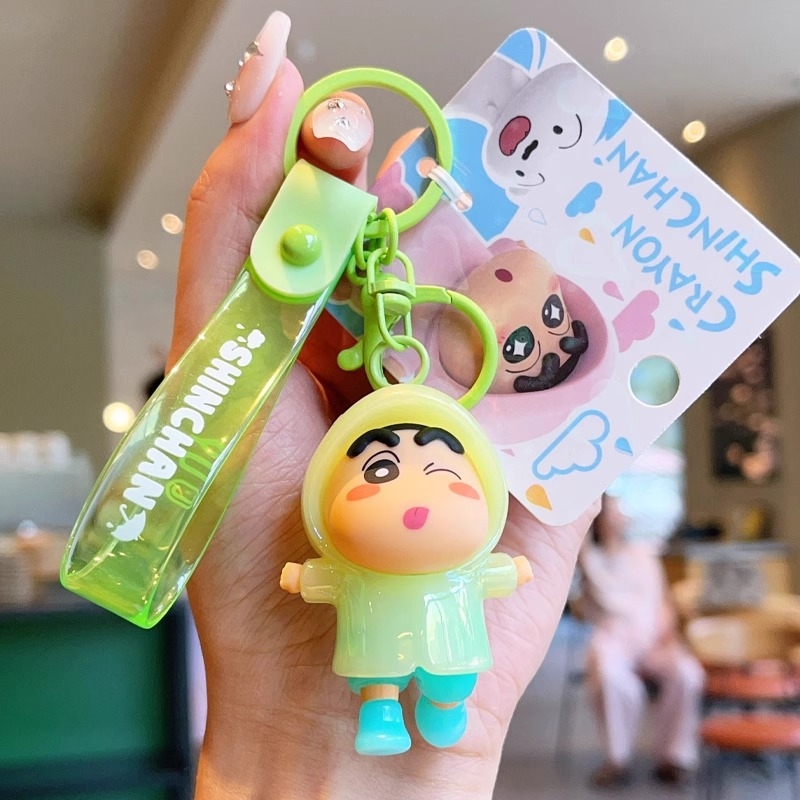 Nova licencirana Shin-chan serija: PVC figurica, privjesak za ključeve i privjesak za ruksak