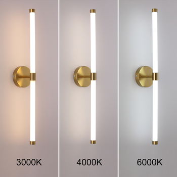 Zidna LED svjetiljka s dugom štapom, nordijski stil, osvjetljenje gore-dolje; pogodna za spavaću sobu, dnevni boravak, hotel i gostinjsku sobu