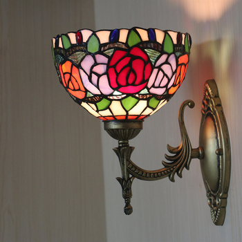 Zidna lampa u europskom retro stilu za spavaću sobu, dnevni boravak, bar, hodnik, prolaz, balkon i stubište