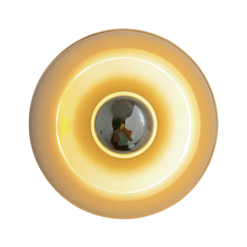 Bauhaus zidna lampa – francusko retro svjetlo za spavaću sobu s mliječnim staklom, pogodno za hodnik i stepenice