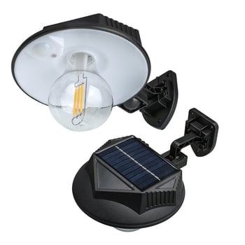 Solarna lampa za dom i dvorište, zidna rasvjeta za vrt, kamperska lampa, ambijentalno osvjetljenje, vodootporna lampa