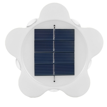 Solarna zidna lampa s efektom svjetla i sjene, vodootporna vanjska noćna rasvjeta za vrt, dvorište i terasu