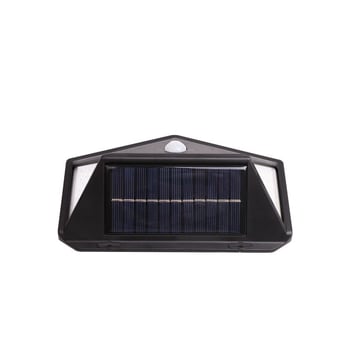 Solarno vanjsko zidno svjetlo s senzorom pokreta, IP65, vodootporno za vrt i dvorište, LED 10W