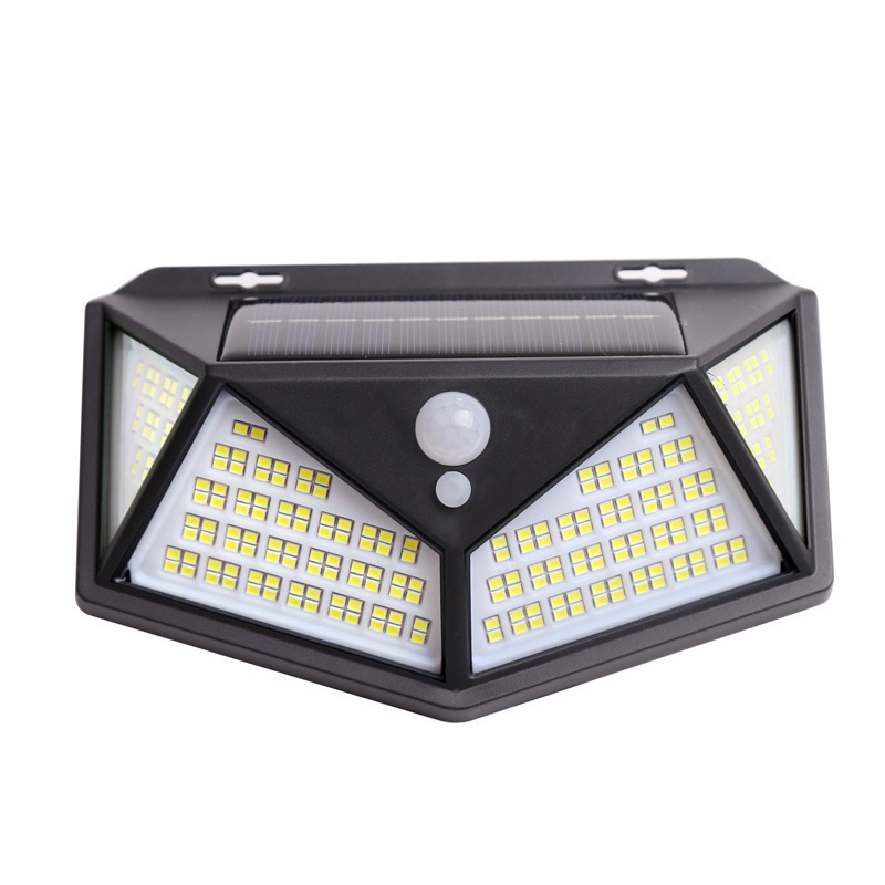 Solarno vanjsko zidno svjetlo s senzorom pokreta, IP65, vodootporno za vrt i dvorište, LED 10W