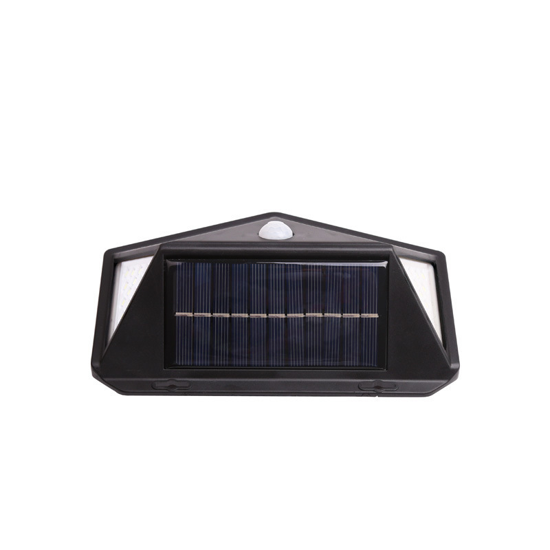 Solarno vanjsko zidno svjetlo s senzorom pokreta, IP65, vodootporno za vrt i dvorište, LED 10W