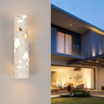 LED vanjsko zidno svjetlo s gore-dolje usmjerenjem za vilu, dvorište, stup i hodnik, IP65 vodootporan, 3000K topla bijela