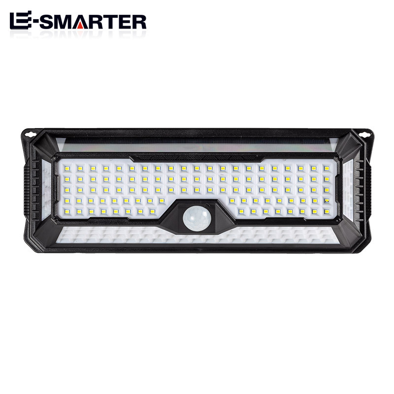 Solarnu zidnu LED svjetiljku s 202 LED, senzor pokreta, vanjsko rasvjetno svjetlo za dvorište i vrt, oblik cvijeta, IP65.
