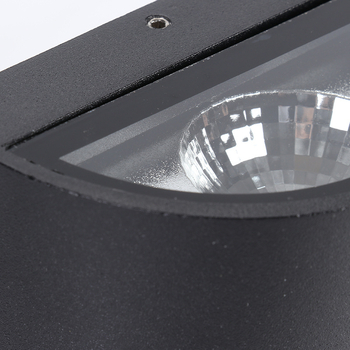Moderna minimalistička LED vanjska zidna svjetiljka, dvostruka glava, vodootporna