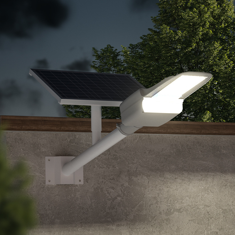 LED integrirano vanjsko solarno zidno svjetlo, IP65 vodootporno, ultra-jasno, za dvorište i vilu