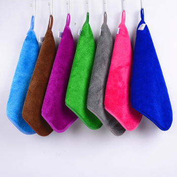 Kuhinjska krpa od coral fleece mikrovlakana, dvostrano obrubljena, visoka apsorpcija, bez vlakana