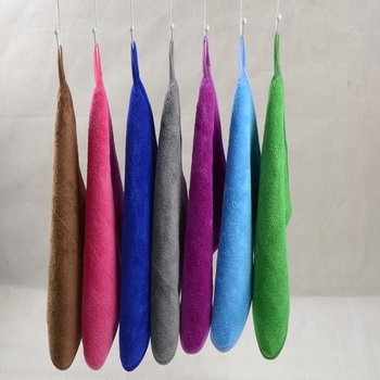 Kuhinjska krpa od coral fleece mikrovlakana, dvostrano obrubljena, visoka apsorpcija, bez vlakana