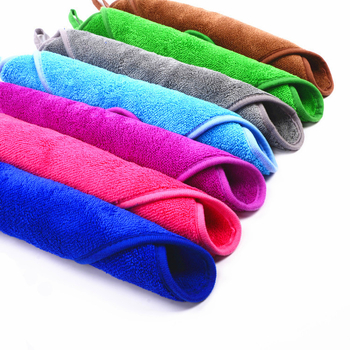 Kuhinjska krpa od coral fleece mikrovlakana, dvostrano obrubljena, visoka apsorpcija, bez vlakana