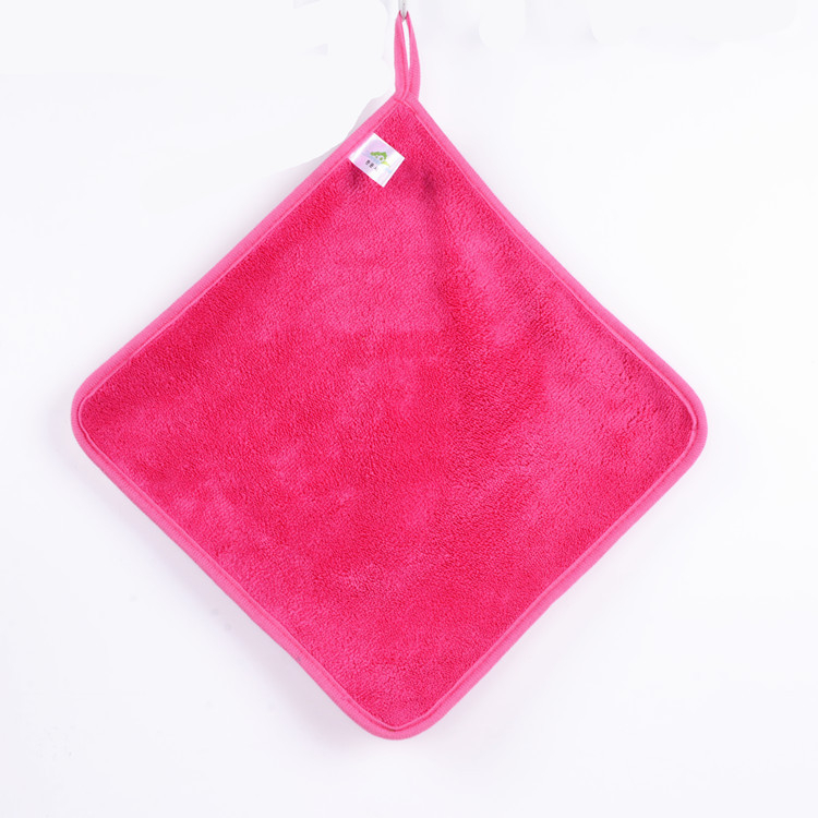 Kuhinjska krpa od coral fleece mikrovlakana, dvostrano obrubljena, visoka apsorpcija, bez vlakana