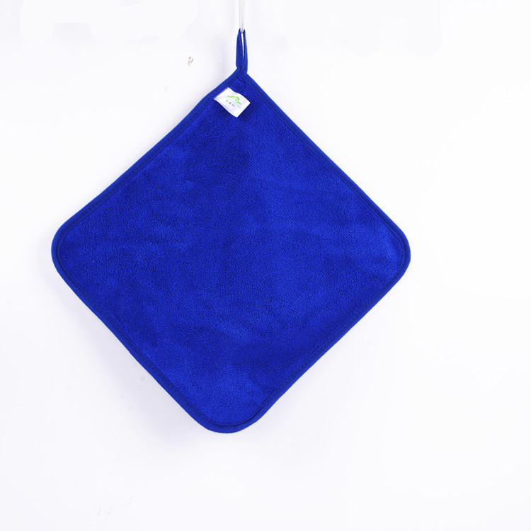 Kuhinjska krpa od coral fleece mikrovlakana, dvostrano obrubljena, visoka apsorpcija, bez vlakana