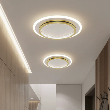 Skandinavski modern LED stropno i zidno svjetlo za hodnik i spavaću sobu