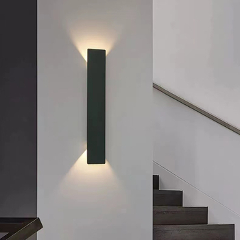 Duga linijska zidna svjetiljka, moderni minimalistički stil, svjetlo gore-dolje, za hodnik i dnevni boravak
