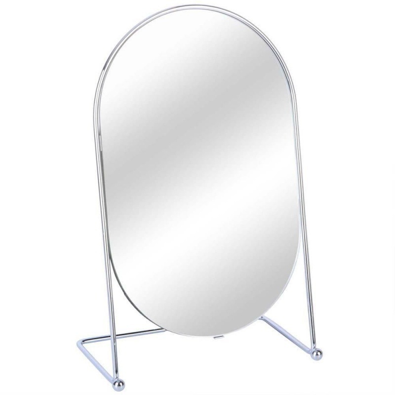 Oglindă rotundă de machiaj, pentru masă de toaletă și dormitor