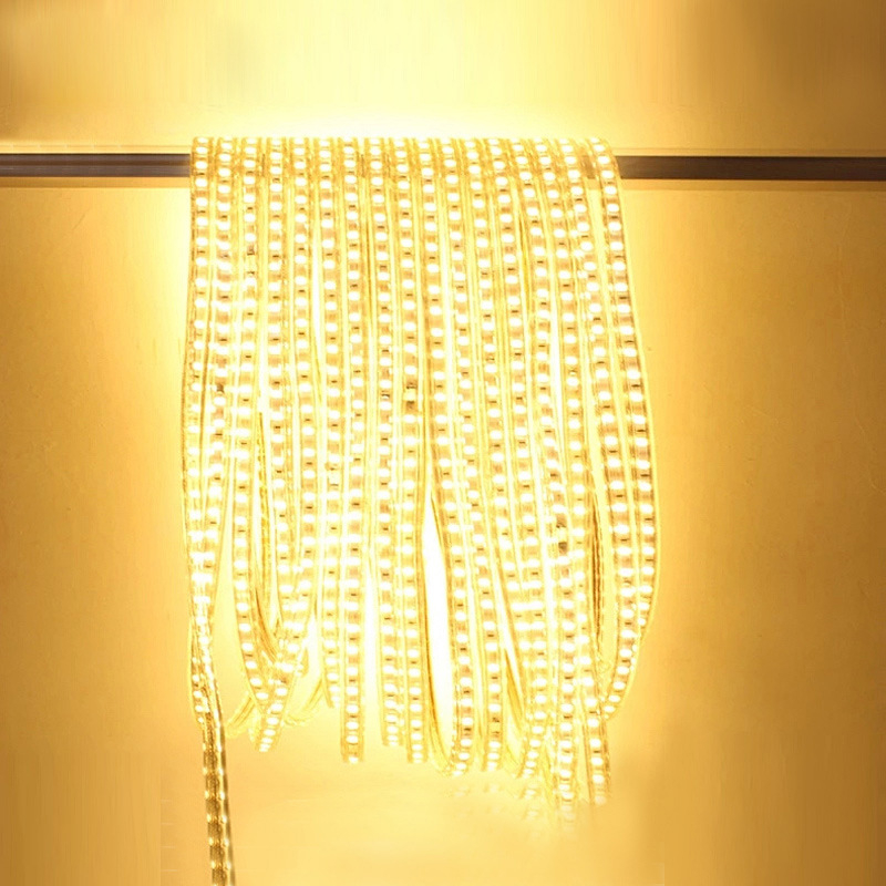 LED traka za strop dnevnog boravka, visokonaponska mekana svjetlost, ultra duga LED traka za stepenice, 220V