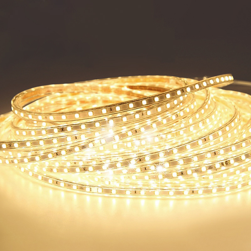LED traka za strop dnevnog boravka, visokonaponska mekana svjetlost, ultra duga LED traka za stepenice, 220V