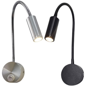 Zidno LED svjetlo s fleksibilnim cijevima, 1W/3W, rasvjeta za čitanje uz krevet u stanu, rasvjeta za pozadinsku zidnu sliku, minimalistički stil