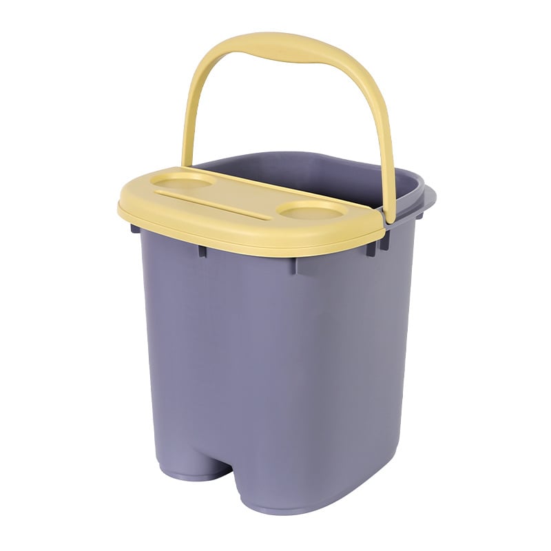 Găleată de picioare din plastic cu masaj pentru gambe – utilizare casnică