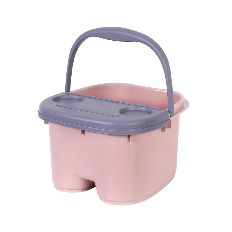 Găleată de picioare din plastic cu masaj pentru gambe – utilizare casnică