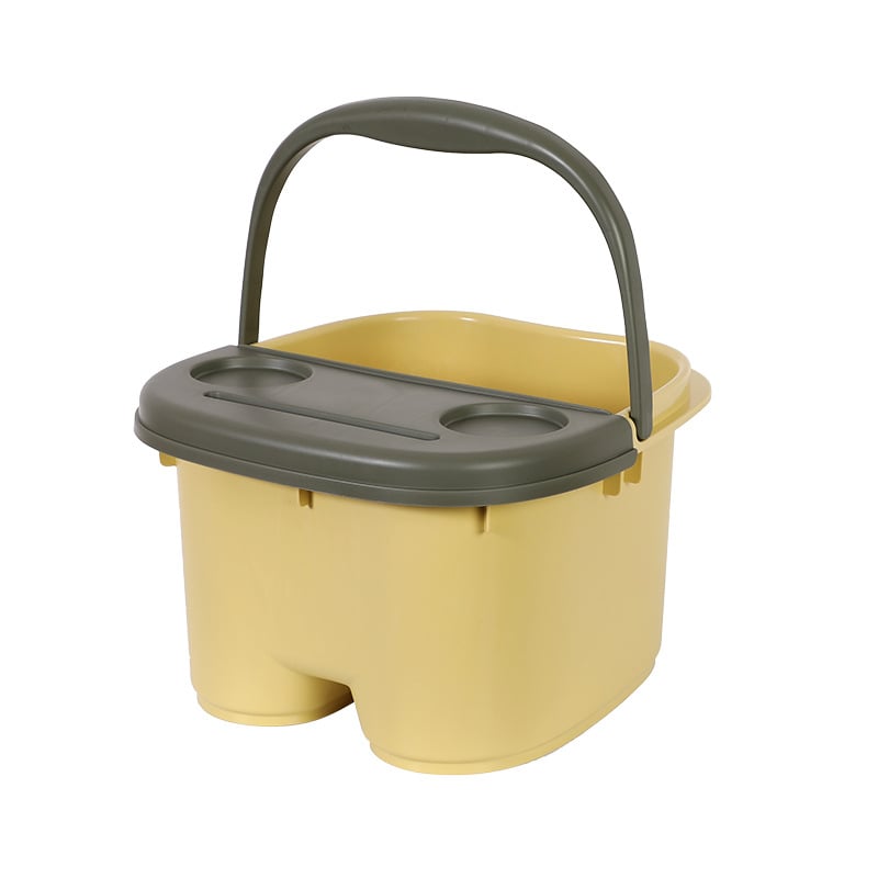 Găleată de picioare din plastic cu masaj pentru gambe – utilizare casnică
