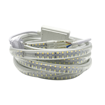 Trobojna LED traka, promjenjiva boja, regulacija svjetla, 220V, vodootporna, fleksibilna LED traka za dnevni boravak