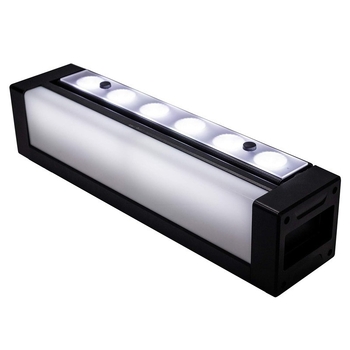 LED magnetska dvostruka zidna svjetiljka RGB, atmosfersko noćno svjetlo, podesiva jačina svjetla, bez žica, uz krevet