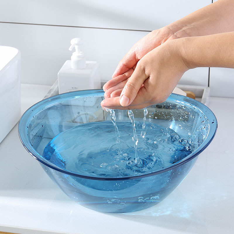 Akrilni umivaonik za lice, mali prozirni plastični umivaonik za kozmetički salon, vrhunske kvalitete