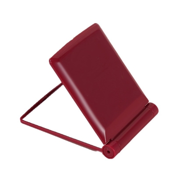 Oglindă de machiaj portabilă, alimentată cu baterii uscate, de mână, pentru călătorii, pliabilă cu iluminare LED