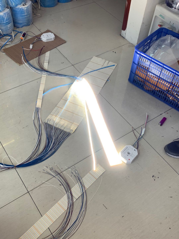 Dvobojna fleksibilna LED traka 2835 SMD, 24V, paralelna veza bez polariteta, dimmabilna