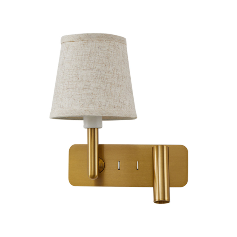 Stenska lampa za hotele i gostinjace — noćna lampa, zidni reflektor, lampa za čitanje, moderan minimalistički dizajn, lagani luksuz za spavaću sobu