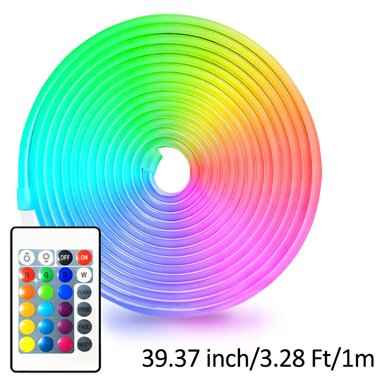 Fleksibilan RGB LED trak, 12V, cijeli roll 100 m, ambijentalno kućno osvjetljenje