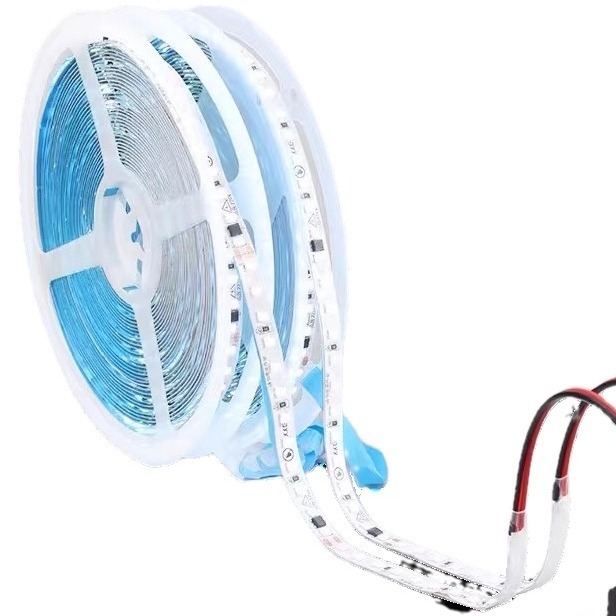 LED traka 220V, ultra-tanka samoljepiva s aluminijskim kanalom, unutarnja rasvjeta, rolna od 10 m, 2835/3535 LED, jednobojna, 11–20W