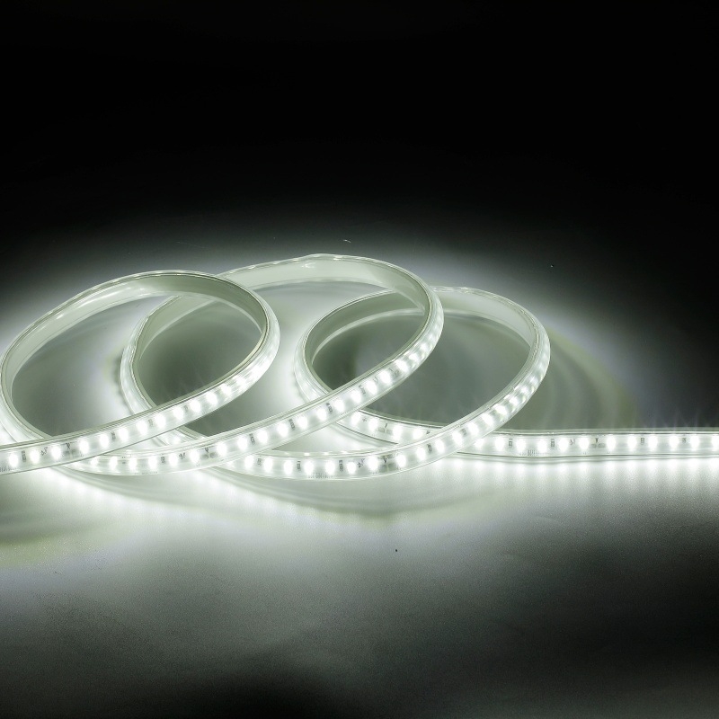 LED trak s 220V visokim naponom, bežični, samoljepljiv, može se rezati, 120 LED, za unutarnje i vanjske rasvjete visokog sjaja
