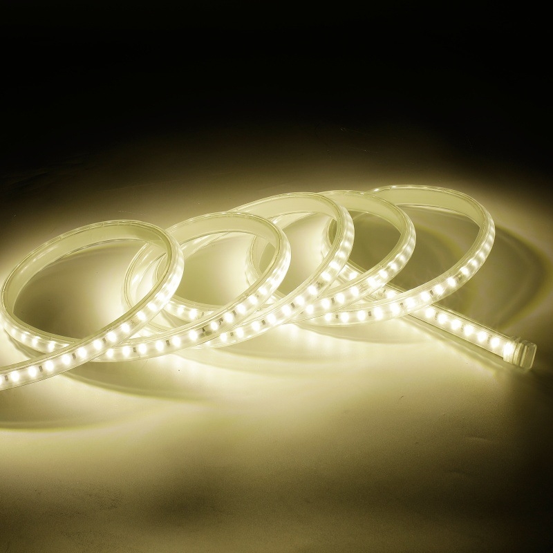LED trak s 220V visokim naponom, bežični, samoljepljiv, može se rezati, 120 LED, za unutarnje i vanjske rasvjete visokog sjaja