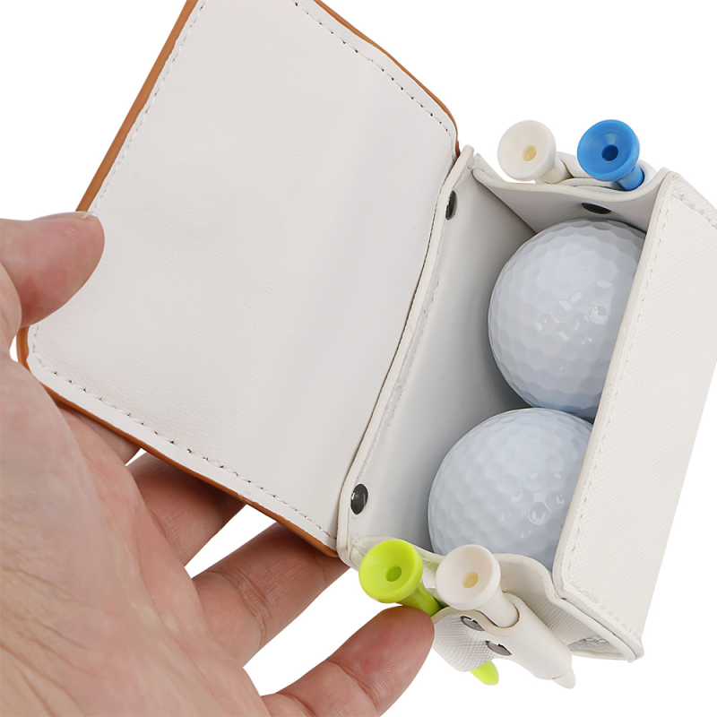 PU kožna torbica za golf lopte na pojasu