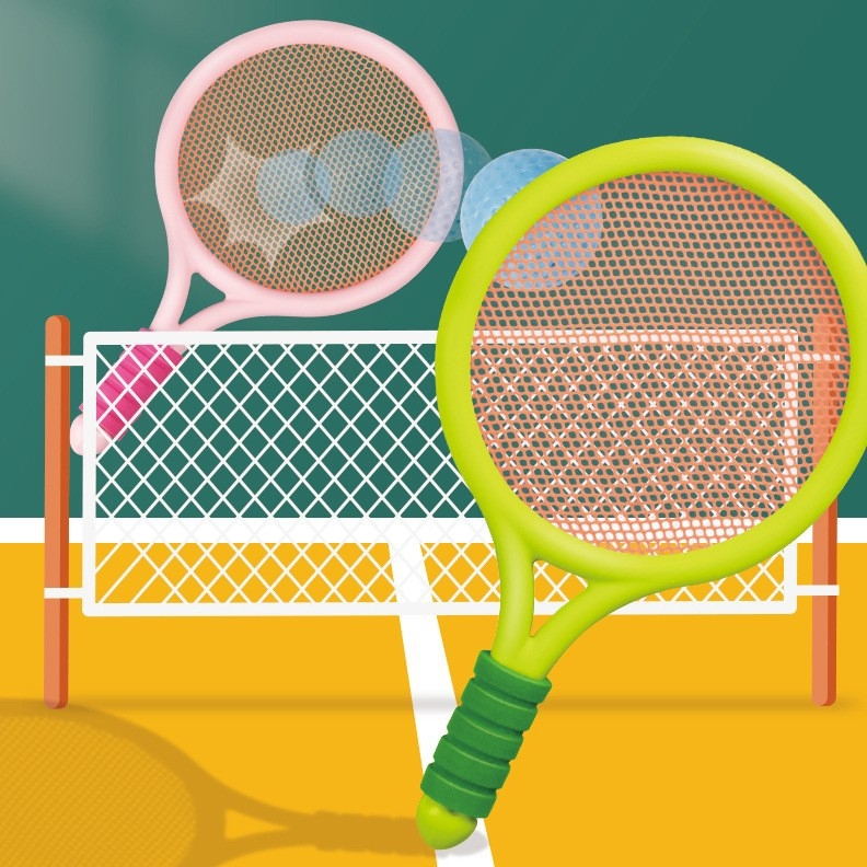 Dječji edukativni tenis reket za otvorenu igru, interaktivno roditelj-dijete
