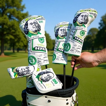 Dollar futrola za putter golfački klub – PU materijal, kvadratni dizajn